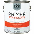 All-Source Latex Interior/Exterior Stain Blocking Primer, White, 1 Gal. W36W00800-16